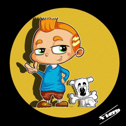 Dessin de Tintin